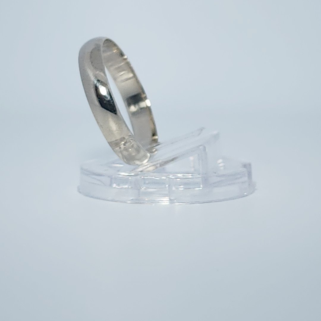 Comfort fit men Bands 2.7G Size 9, 14K White Gold