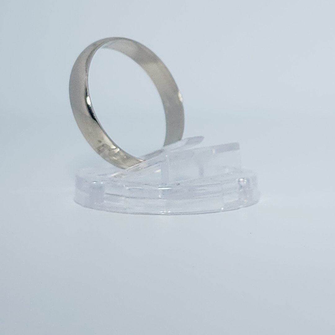 Comfort fit men Bands 2.7G Size 9, 14K White Gold
