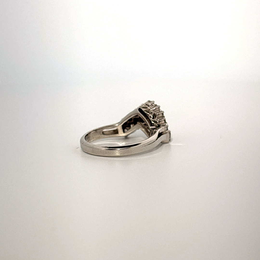 Natural Diamonds (0.51 CTW), Size 5.75, Platinum 900