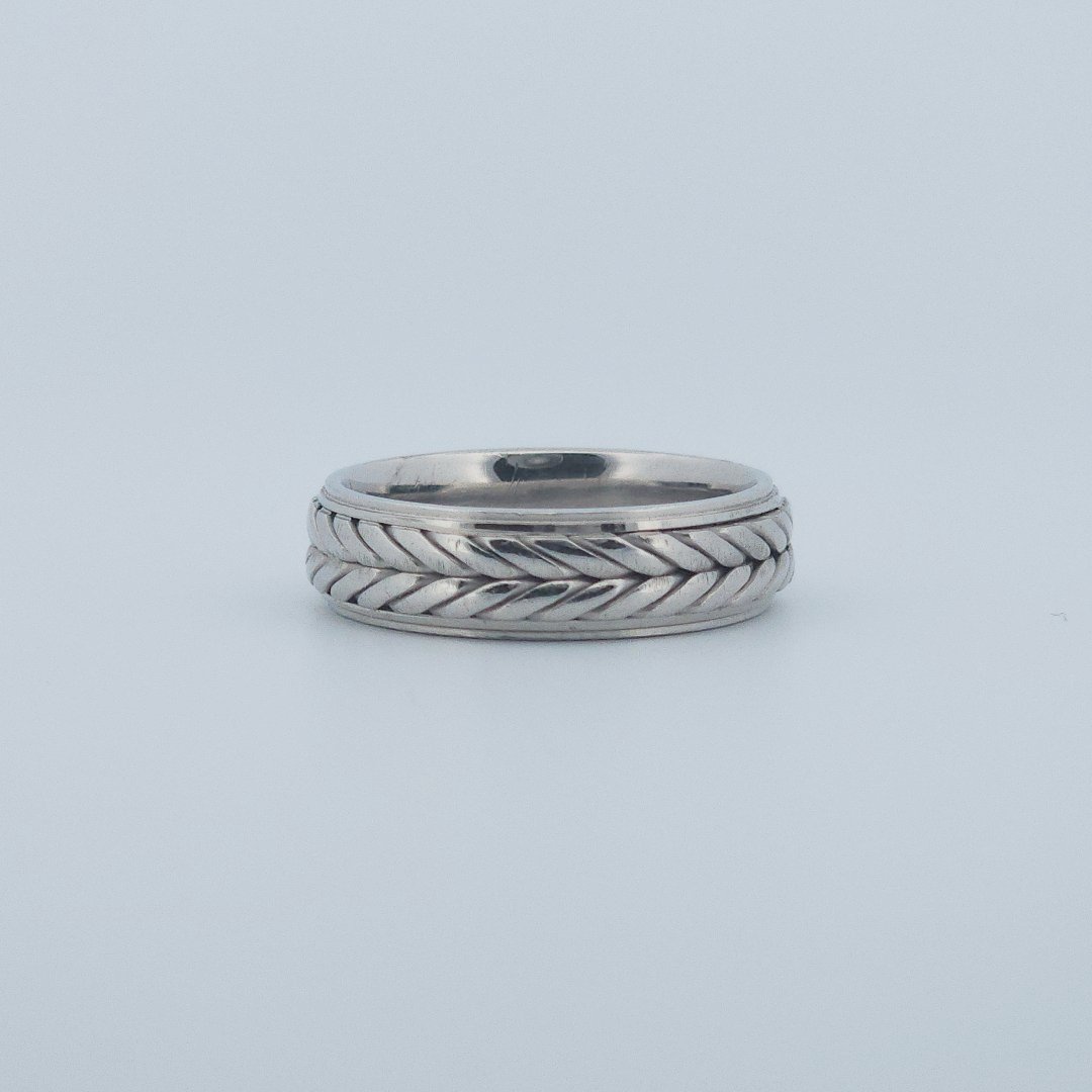 Men Wedding Band, Palladium (8.80 Grams)