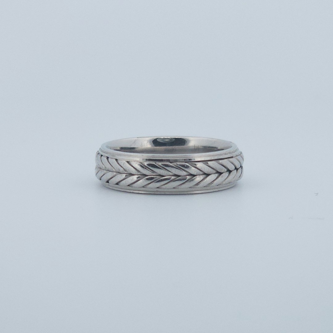 Men Wedding Band, Palladium (8.80 Grams)