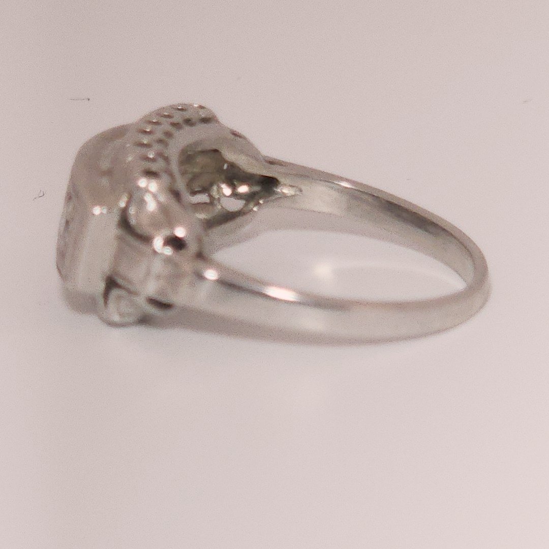 Vintage Art Deco, Natural Diamonds GH VS1(0.18CTW)