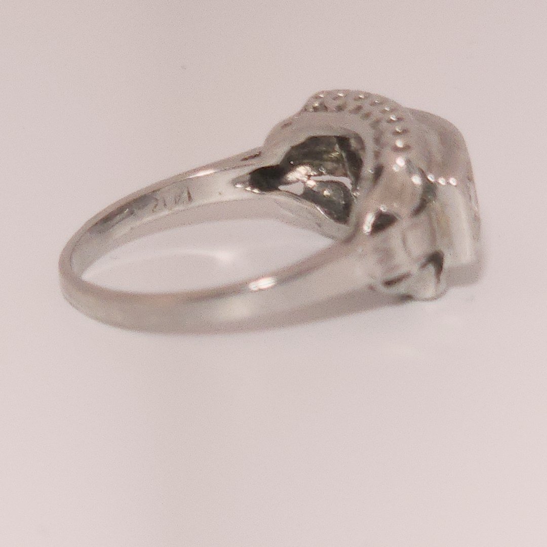 Vintage Art Deco, Natural Diamonds GH VS1(0.18CTW)