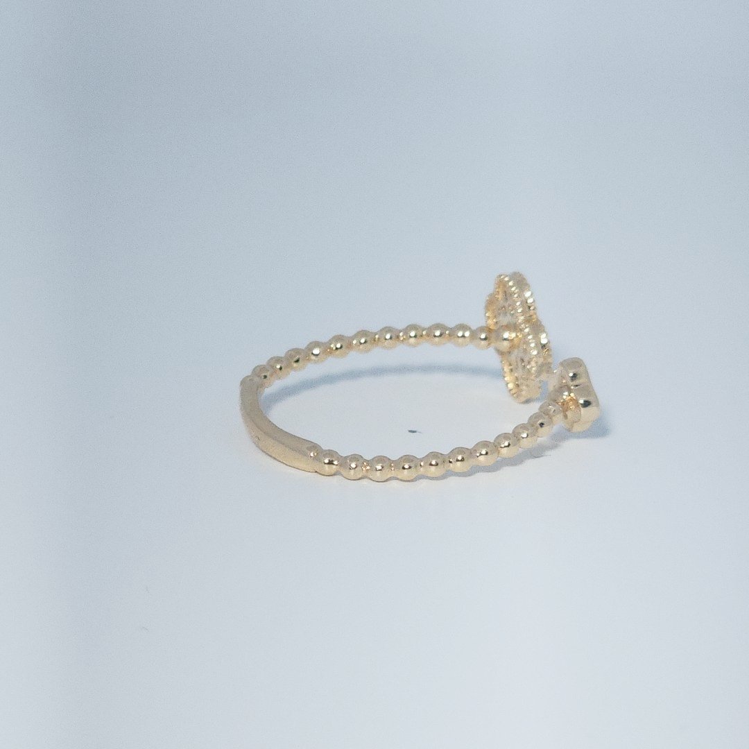 Clover Style, Fashion Ring, Natural Diamonds(1/5 CTW) GH/I1