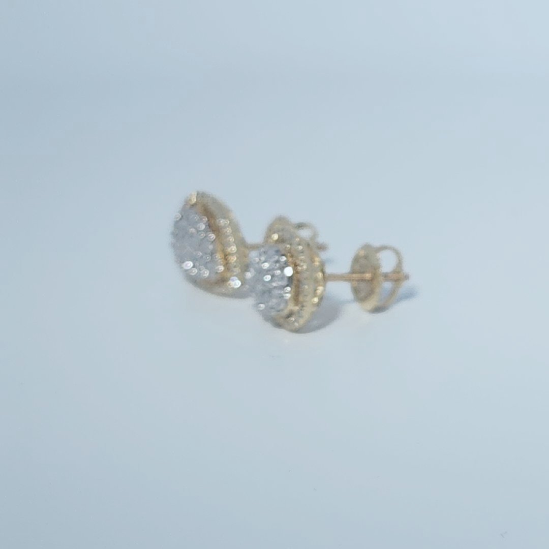 Pear Gift Earrings, Natural Diamonds(1/4 CTW)