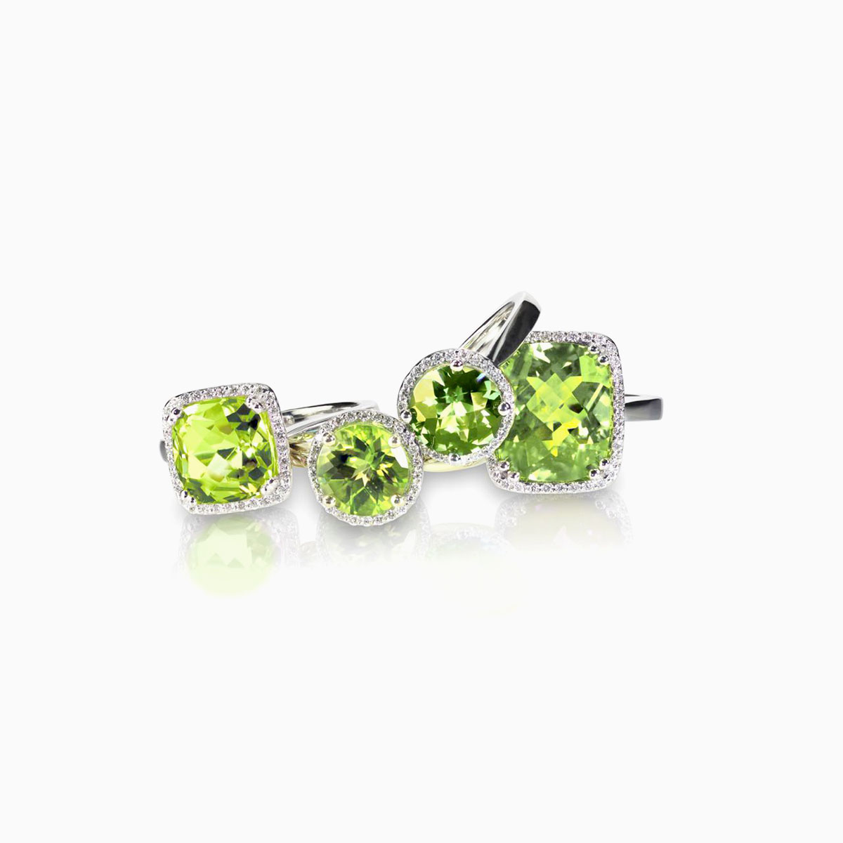 set-of-green-peridot-diamond-rings-gemstone-fine-j-E2PDF7V.jpg